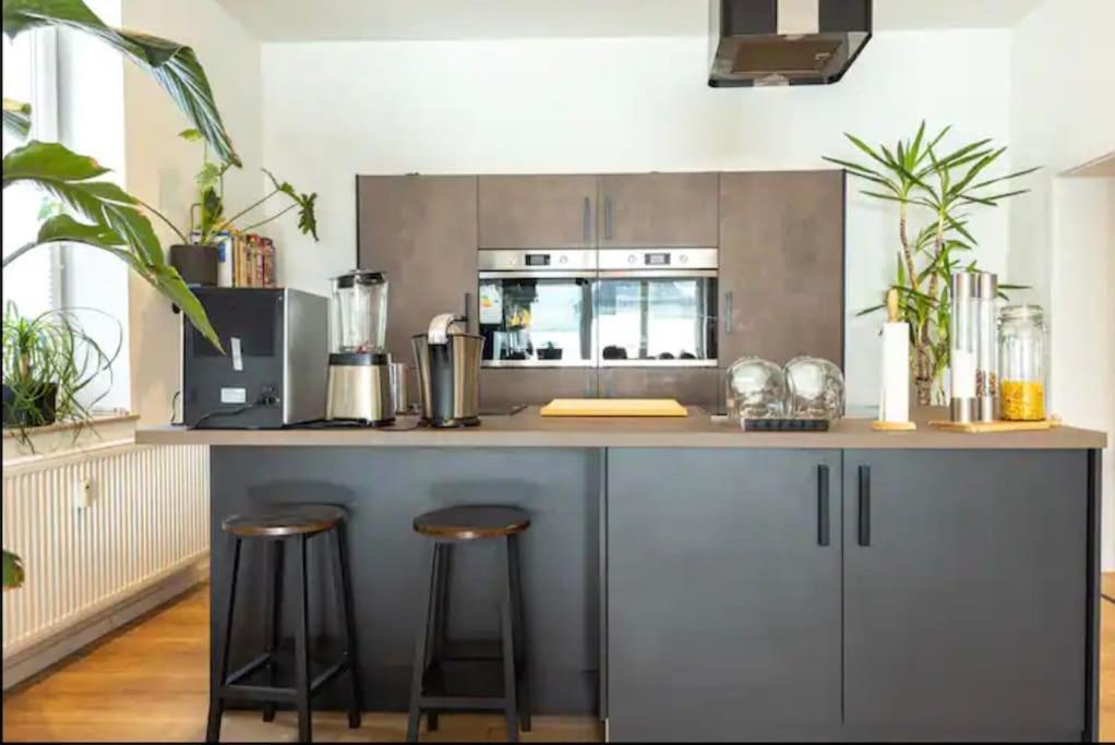 Design Apartment Im Zentrum Von Nienburg! Nienburg  Exteriér fotografie